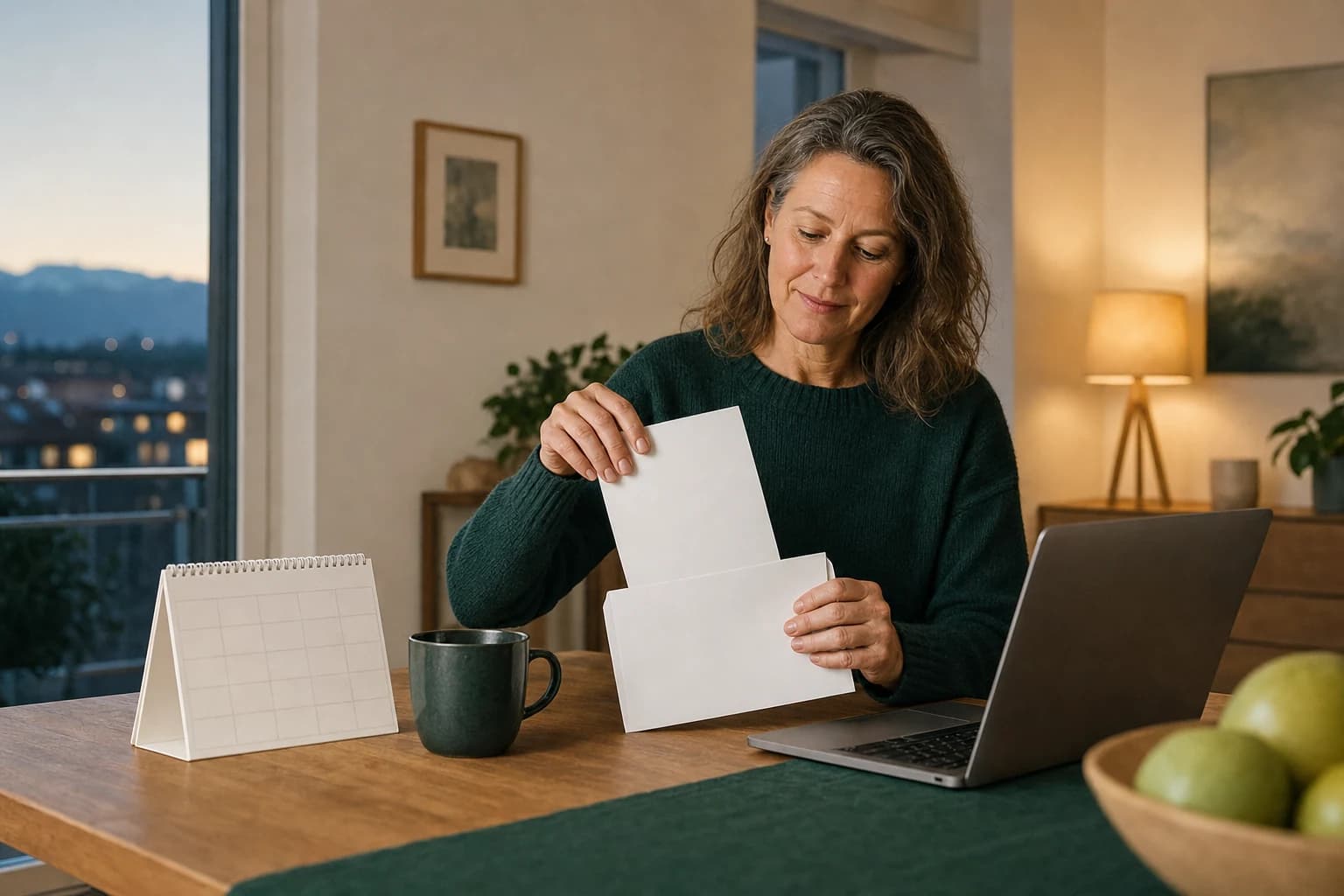 Person preparing to change health insurer